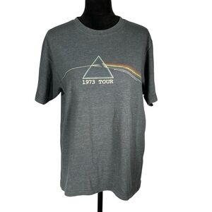 Pink Floyd T-Shirt 1973 Tour Concert Tee Short Sleeve Vintage Band Rock & Roll